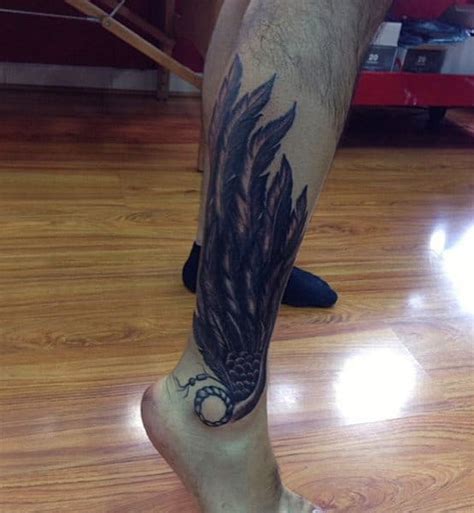 hermes tattoo ankle|hermes tattoos for men.